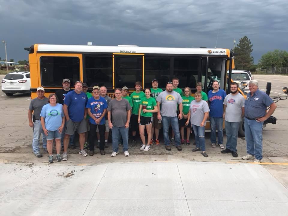USD 252 helps area school clean up after tornado